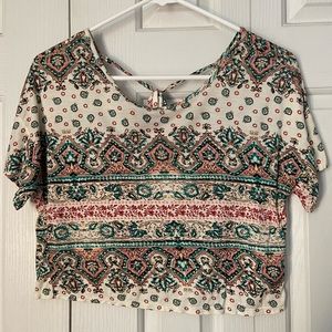 Patterned Top